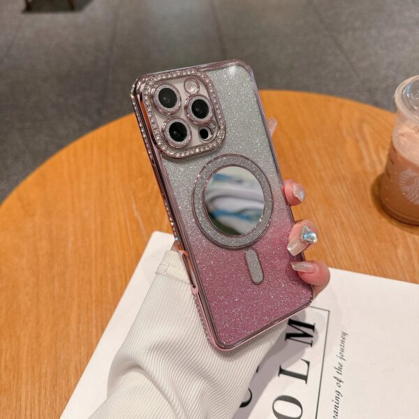 Luxury Premium Eletroplated Glitter Case Cover for iPhone Series - Image 9
