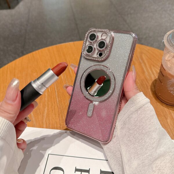 Luxury Premium Eletroplated Glitter Case Cover for iPhone Series - Image 2