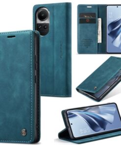 Alternative view of Premium Quality Leather Flip Cover for Oppo Reno 10 / Reno 11 Series