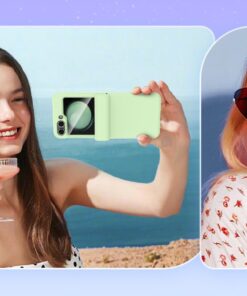 Xundd Leather PU with Hinge Protection Case Cover For Samsung Z Flip 5