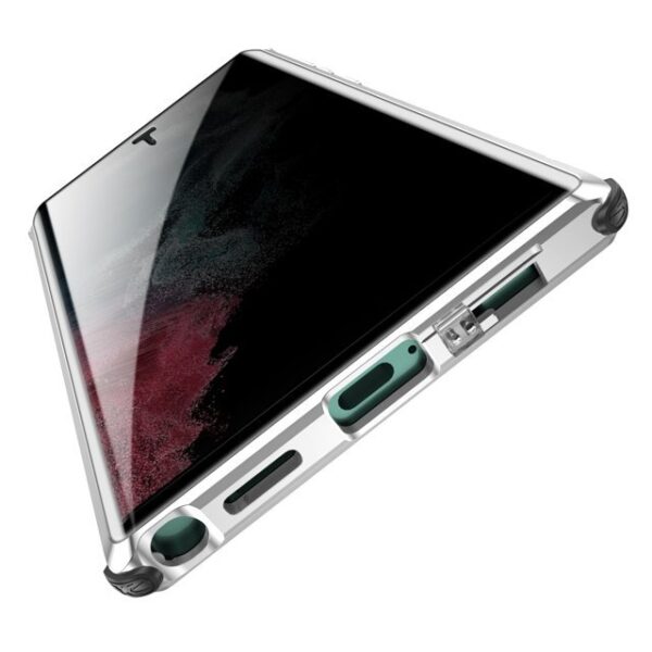 Luxury Premium 360° Full Surround Metal alloy Magnetic Case Cover For Samsung Galaxy S24 Ultra - Image 6