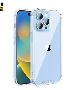 KingKong Armor Anti-burst Transparent Phone Case For iPhone 14 Series