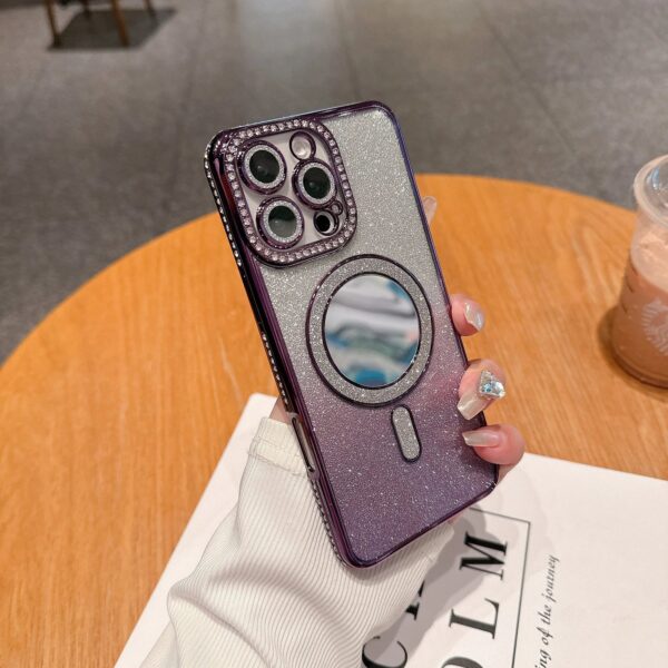 Luxury Premium Eletroplated Glitter Case Cover for iPhone Series - Image 12