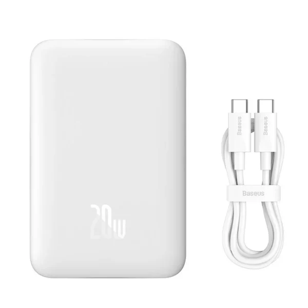 Baseus Power Bank 10000mAh Mini Magnetic Magsafe Wireless Fast Charge Powerbank - Image 2