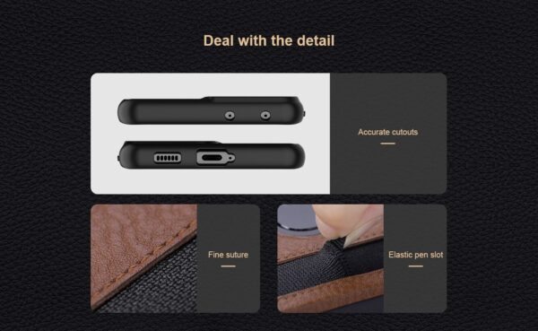 Nillkin Aoge Leather Cover case for Samsung Galaxy S21 Ultra - Image 23