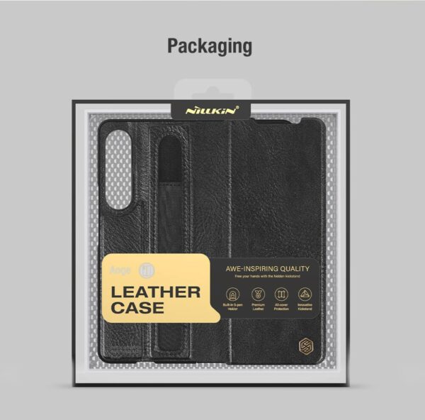 Nillkin Aoge Leather Cover case for Samsung Galaxy Z Fold 3/ Z Fold 4 - Image 4