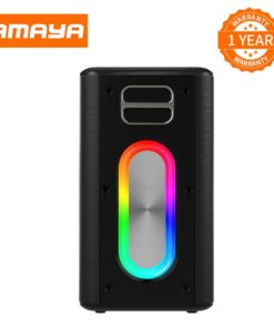 Alternative view of Amaya BD34 wireless Bluetooth speaker 12000mAh IPX5 waterproof outdoor Karaoke with 2 wireless microphone