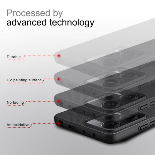 Nillkin Super Frosted Shield Matte cover case for Xiaomi Redmi Note 12 Pro 5G - Image 12