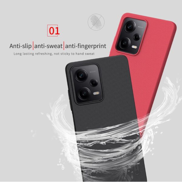 Nillkin Super Frosted Shield Matte cover case for Xiaomi Redmi Note 12 Pro 5G - Image 13
