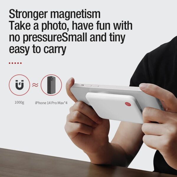 NILLKIN Magnetic 5000mAh 15W Portable Wireless  Battery Pack Powerbank - Image 13