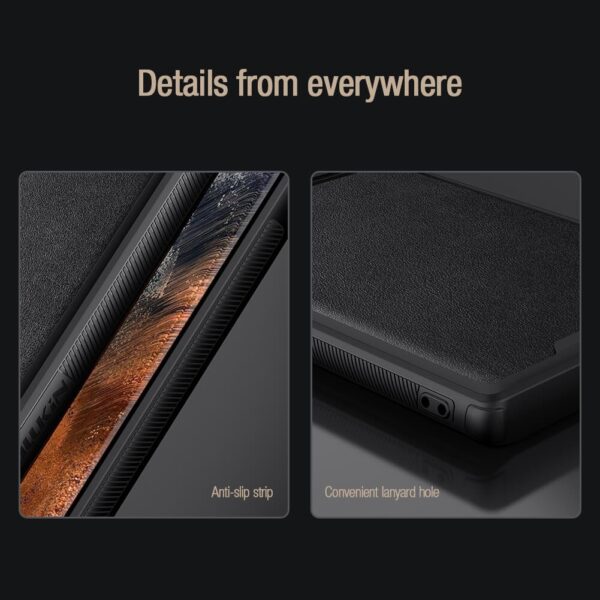 Nillkin CamShield Leather cover case for Samsung Galaxy S22 Ultra/ S23 Ultra - Image 10