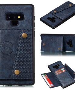Samsung Note 9 Luxury Leather Wallet Back Cover Case