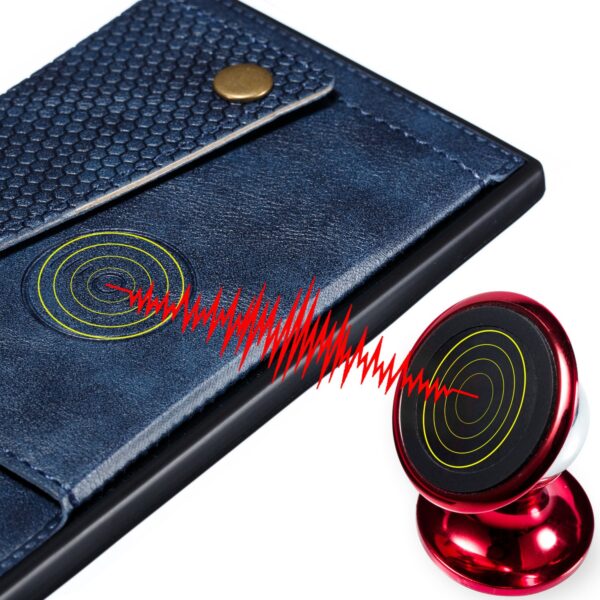 Samsung Note 9 Luxury Leather Wallet Back Cover Case - Image 10