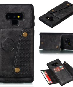 Alternative view of Samsung Note 9 Luxury Leather Wallet Back Cover Case