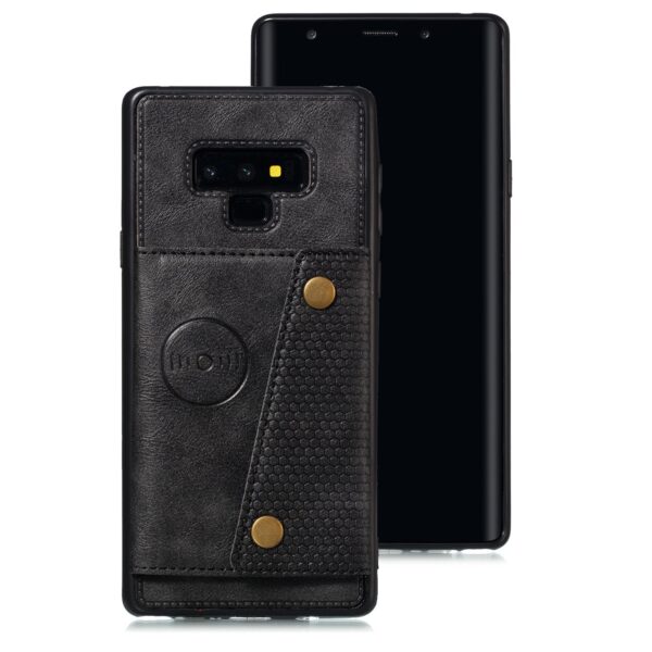 Samsung Note 9 Luxury Leather Wallet Back Cover Case - Image 11