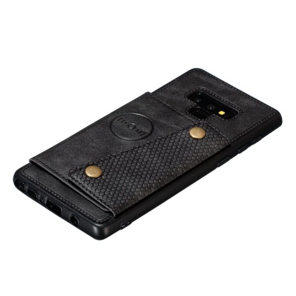 Samsung Note 9 Luxury Leather Wallet Back Cover Case - Image 12