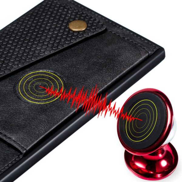 Samsung Note 9 Luxury Leather Wallet Back Cover Case - Image 16