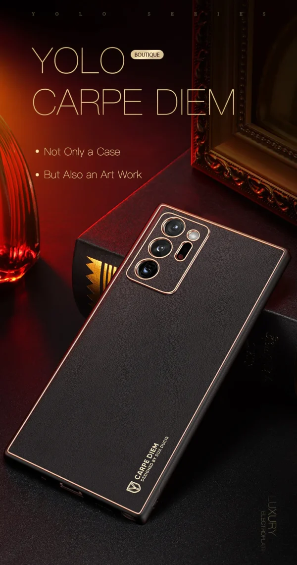 Dux Ducis Yolo elegant case made of soft TPU and PU leather for OPPO Reno 6/Reno 7 5G/Reno 8 5G - Image 2