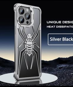 Alternative view of Luxury Premium Heat Spider Frameless Aluminum Alloy Metal Bumper Case Cover For iPhone Series