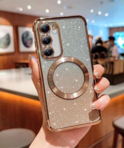 Alternative view of Luxury Premium Eletroplated Glitter Case Cover and 3D Glass Protector for Samsung Galaxy A Series