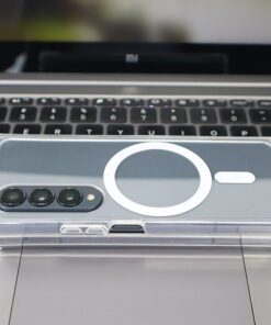 Alternative view of Luxury Premium Shockproof Clear MagSafe Magnetic Cover Case For Samsung Galaxy Z Fold 3/ Z Fold 4