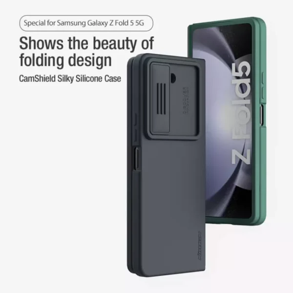 Nillkin CamShield Silky silicon case for Samsung Galaxy Z Fold5 (Fold 5)