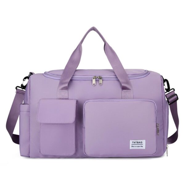 Travel Duffel Bags Sports Bag, purple, Big Capacity - Image 22