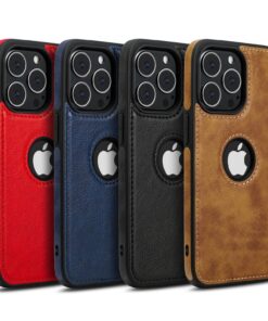 Alternative view of PU Leather Shockproof Business Style Mobile Phone Case for iPhone 13 Series