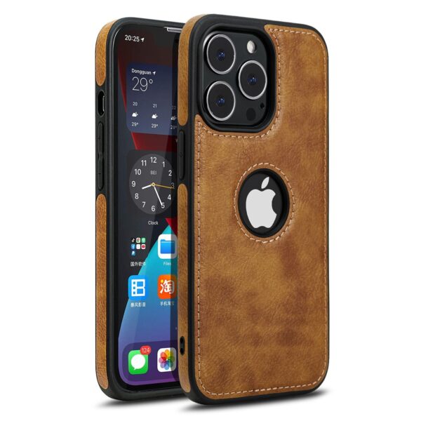 Luxury Premium PU Business Style Leather Stitching Case Cover For iPhone 11/11 Pro/11 Pro Max/12 Pro Max - Image 6