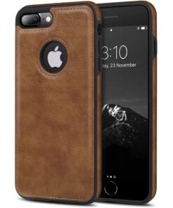 Alternative view of Luxury Premium Pu Leather Back Case Cover For iPhone 7 Plus/iPhone 8 Plus