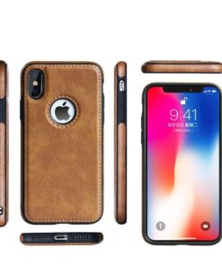 Alternative view of iPhone X Series PU Leather Shockproof Business Style Mobile Phone Case