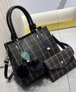 Alternative view of Belissa Korean Style Leaf Pendant 2 in 1 hand bag