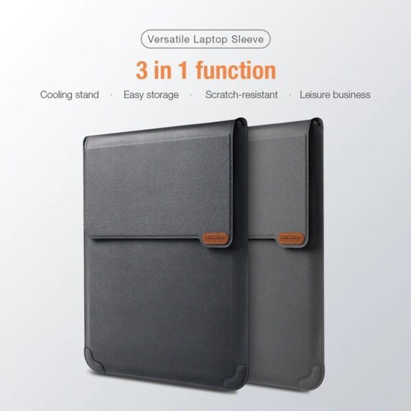 Nillkin OEM 3 in 1 Multifunctional Versatile Laptop Sleeve 14" 16" Laptop Stand Adjustable, Computer Shock Resistant Bag with Mouse Pad - Image 4