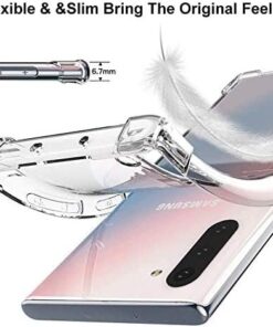 Alternative view of Luxury Premium Anti-Burst Transparent Case Cover For Samsung Galaxy Note 10/Note 10 Plus