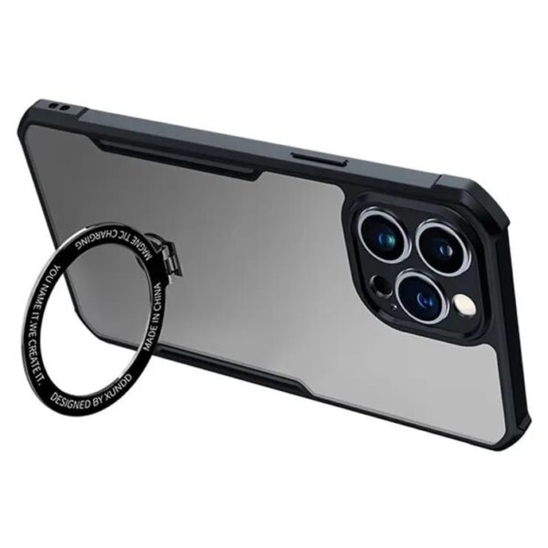 Luxury Premium Xunnd Military Ring Airbag Shockproof Magsafe Back Case Cover For iPhone Series - Image 2