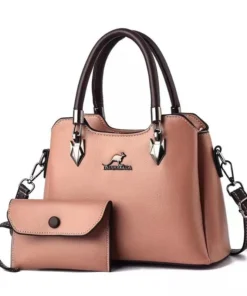 Marvelouz Premium Quality Women's 2 in 1 Sling Leather Handbag