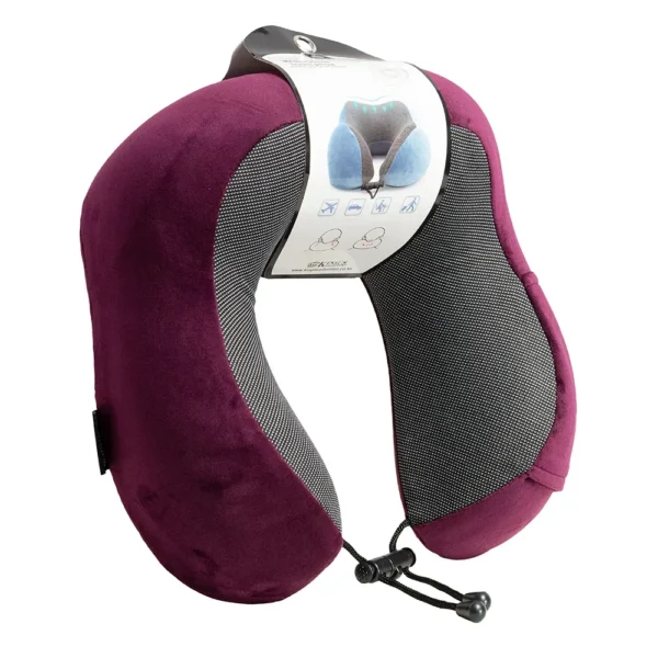 Memory Foam U-shaped Neck Soft Travel Pillow Massage - Image 12