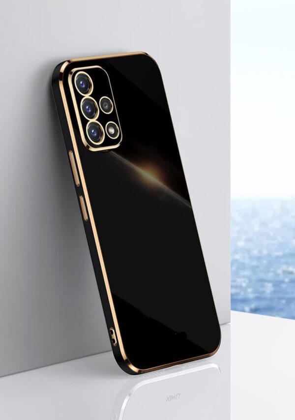 Luxury Premium Electroplated Gold Plated Case Cover and 3D Glass Protector For Samsung Galaxy A51 - Image 27