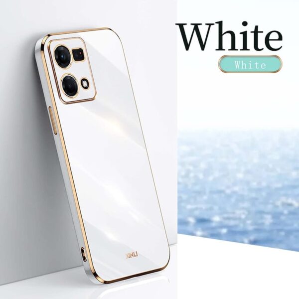 Luxury Premium Electroplated Gold Plated Case Cover For Oppo Series - Image 5