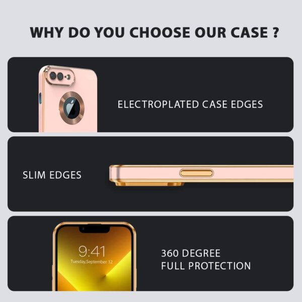 Luxury Premium Eletroplated Magsafe Case Cover For iPhone 7 Plus/8 Plus - Image 10