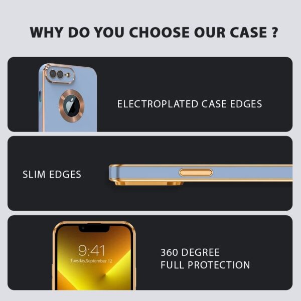 Luxury Premium Eletroplated Magsafe Case Cover For iPhone 7 Plus/8 Plus - Image 11