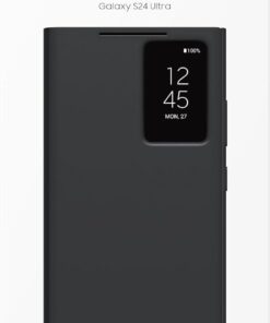 Alternative view of Original Samsung Galaxy Clear View Flip Case Cover with a Sensor For Galaxy S24 Ultra