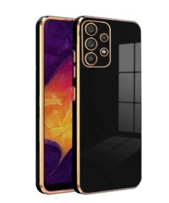 Luxury Premium Electroplated Gold Plated Case Cover and 3D Glass Protector For Samsung Galaxy A53/A73