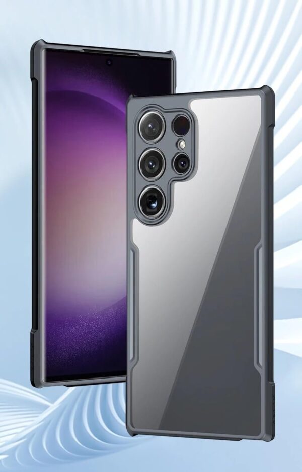 XUNDD Hybrid Armor With Hinge Protection Case Cover For Samsung Galaxy S24 Ultra
