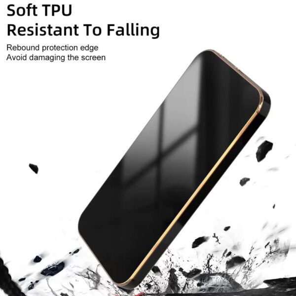 Luxury Premium Electroplated Gold Plated Case Cover and 3D Glass Protector For Samsung Galaxy A53/A73 - Image 10