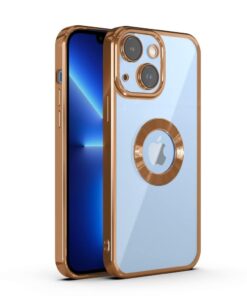 Luxury Premium Transparent Plating Magsafe with Full Camera Lens Case Cover For iPhone 14/14 Plus