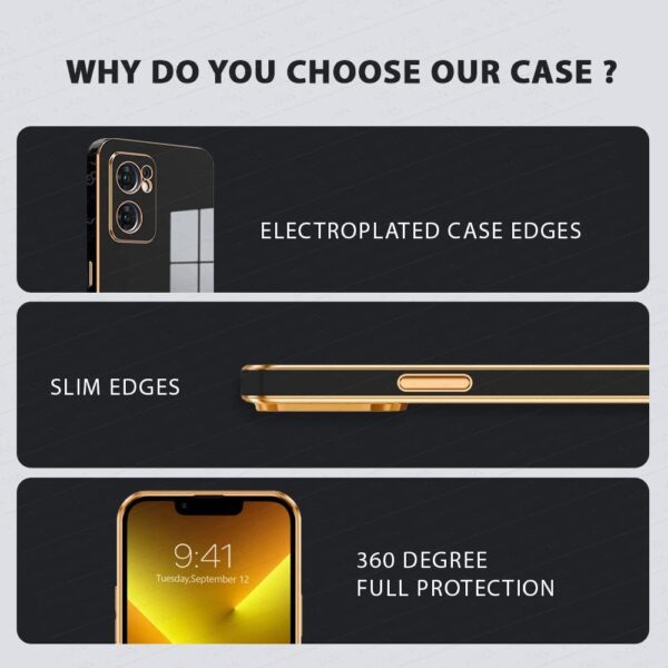 Luxury Premium Electroplated Gold Plated Case Cover For Oppo Series - Image 9
