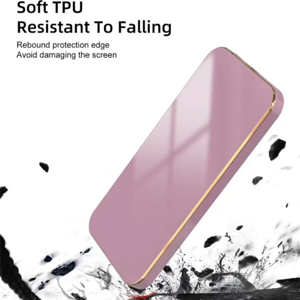 Luxury Premium Electroplated Gold Plated Case Cover and 3D Glass Protector For Samsung Galaxy A53/A73 - Image 12