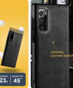 Alternative view of Luxury Premium PU Line Leather Stitching Case Cover For Samsung Galaxy Note 20 Ultra