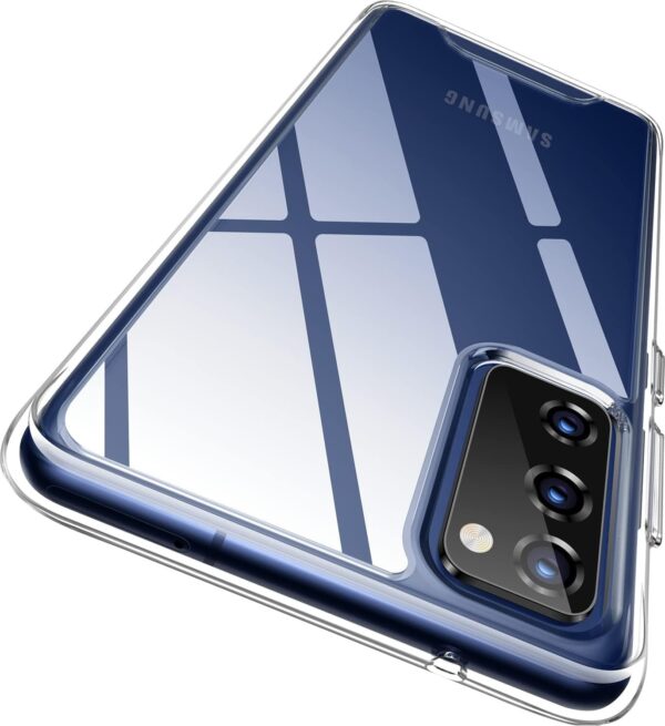 Luxury Premium Anti-Burst Transparent Case CoverFor Samsung Galaxy S20 FE - Image 4